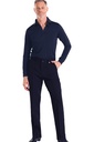 Herren Polo Tanzshirt "MARIO" (blau)